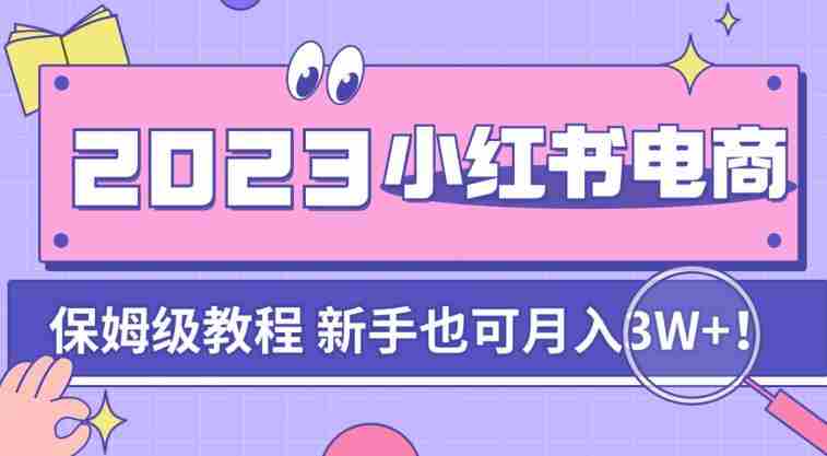 阿本小红书电商陪跑营4.0，带大家从0到1把小红书做起来